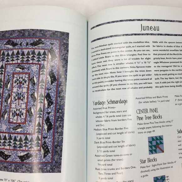 Vintage 1999 Travels With Peaky And Spike Doreen Speckmann Quilting Pattern Book - Picture 6 of 8